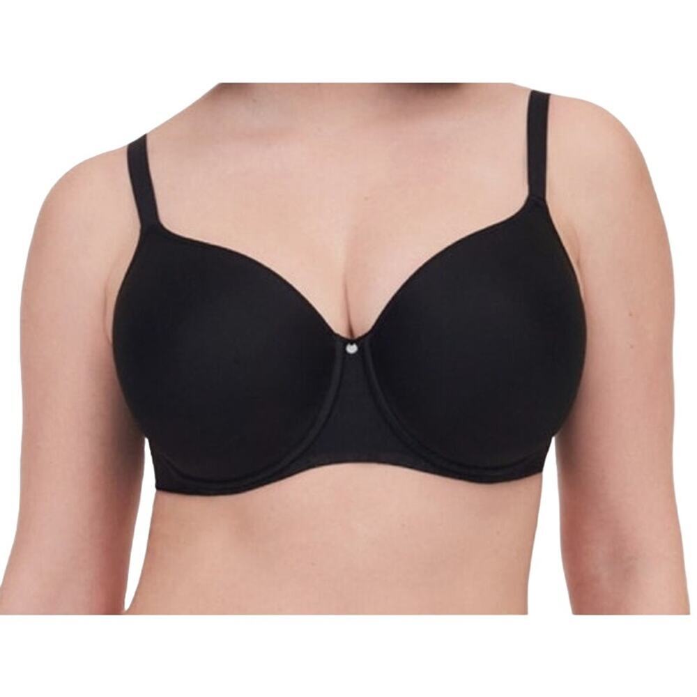 Copied - Chantelle Bra 18J6 Comfort Chic back smoothing t-shirt black 40DDDD 40G
